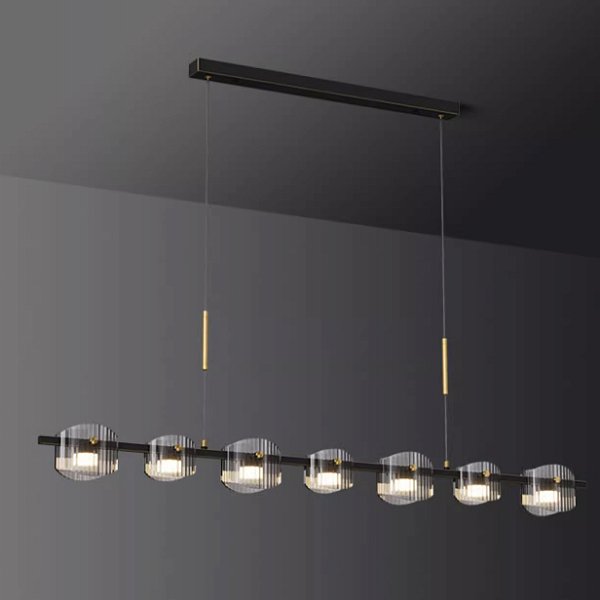 Подвесной светильник NICOLETTA D LONG L130 Black by ImperiumLoft