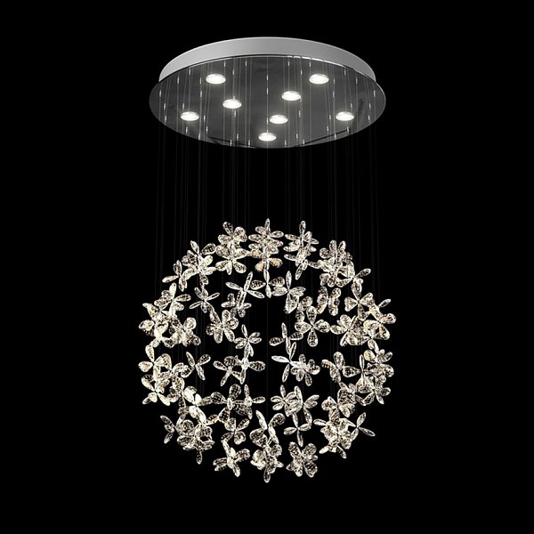 Подвесная люстра LUCIEN D60 Transparent by ImperiumLoft