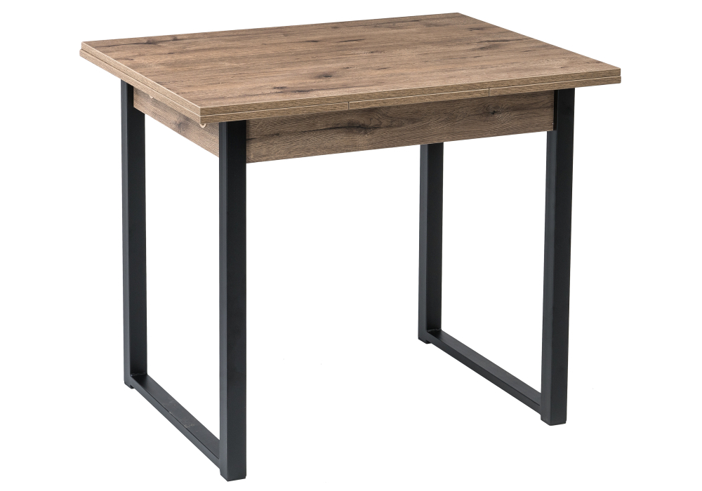 Стол деревянный Woodville Форли дуб велингтон / черный матовый 424178