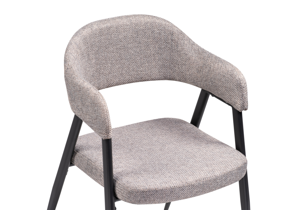 Стул Woodville Twin gray / black 15412