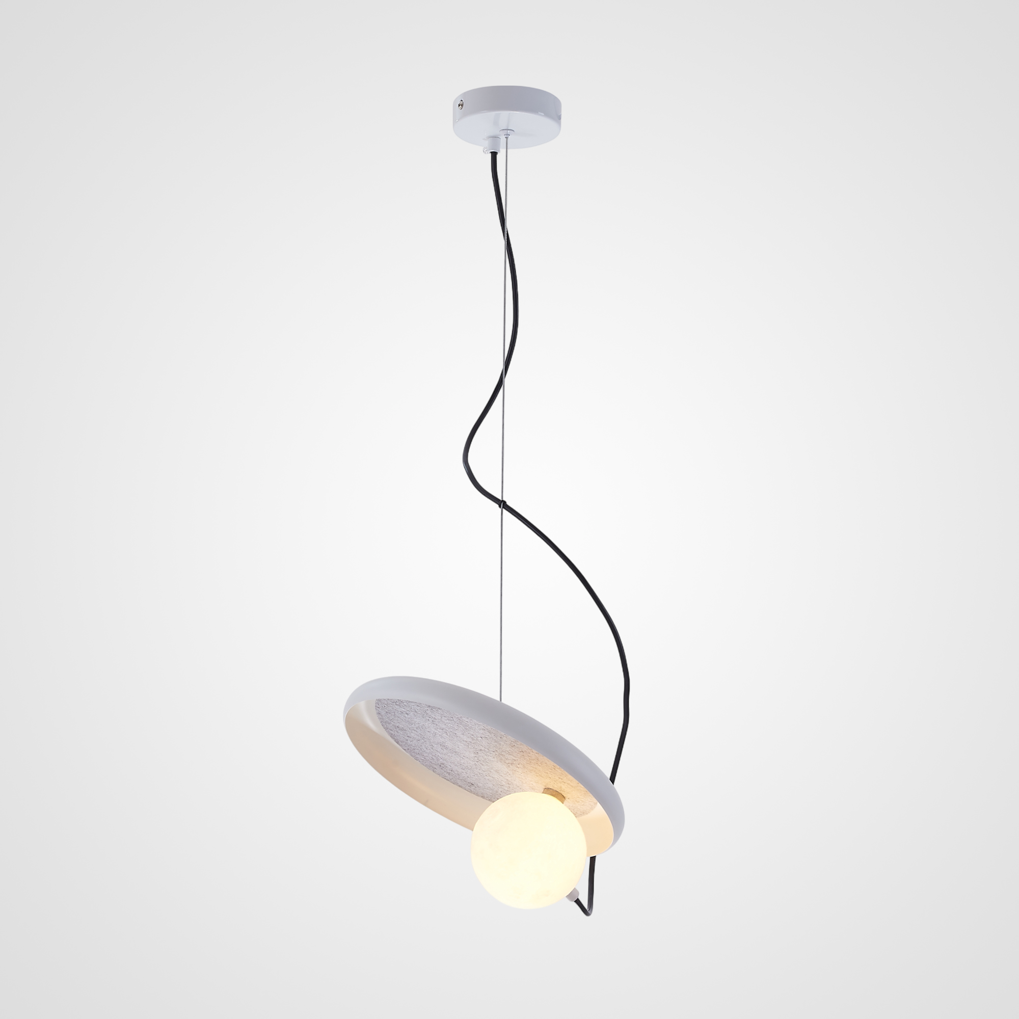 Подвесной светильник MARGOTT D25 White by ImperiumLoft