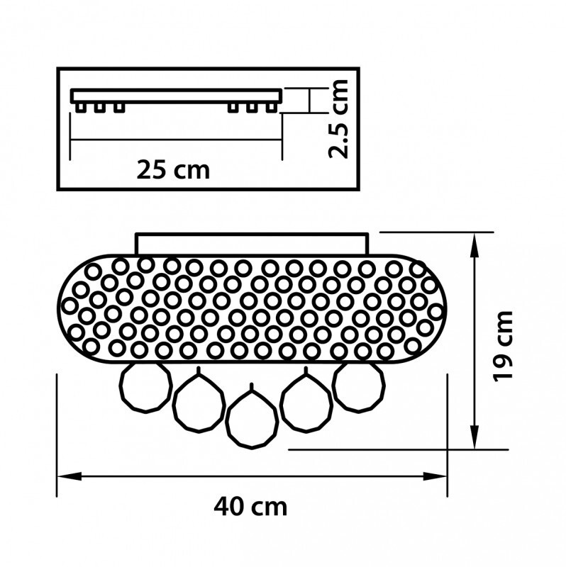 Накладная люстра Lightstar 704062