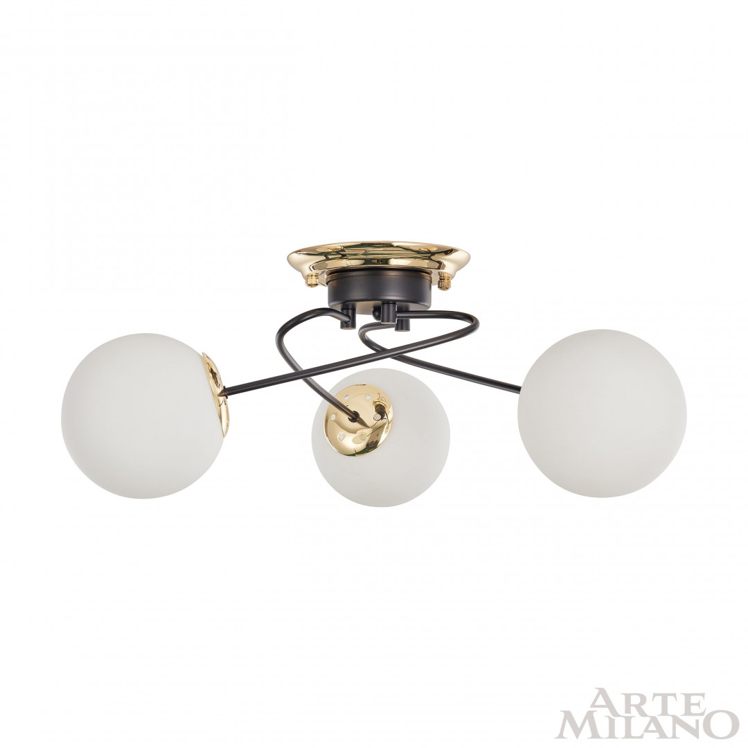 Люстра 276408/3 BK/GD Arte Milano