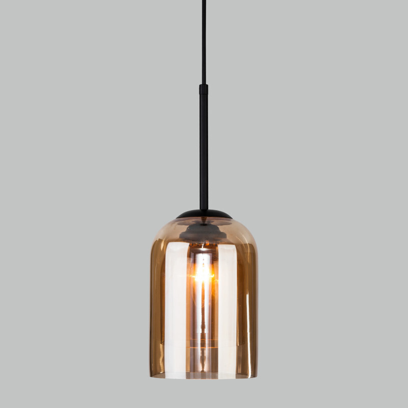 Подвесной светильник Eurosvet 50228/1 янтарный