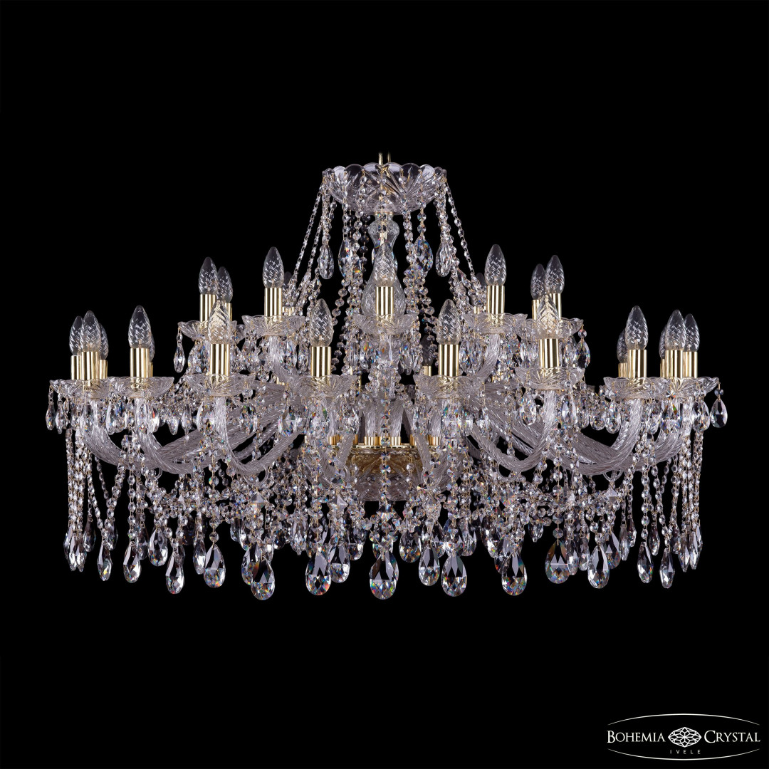 Люстра хрустальная 1413/20+10/400 G