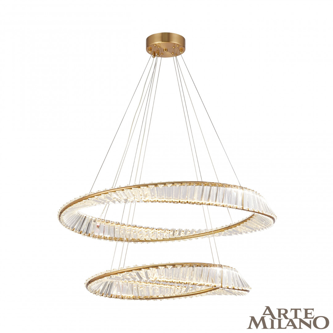 Люстра светодиодная с пультом 318033/D800-D600 BS Arte Milano