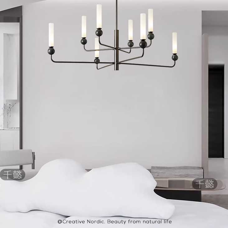 Люстра SENSEI D120 Black by ImperiumLoft