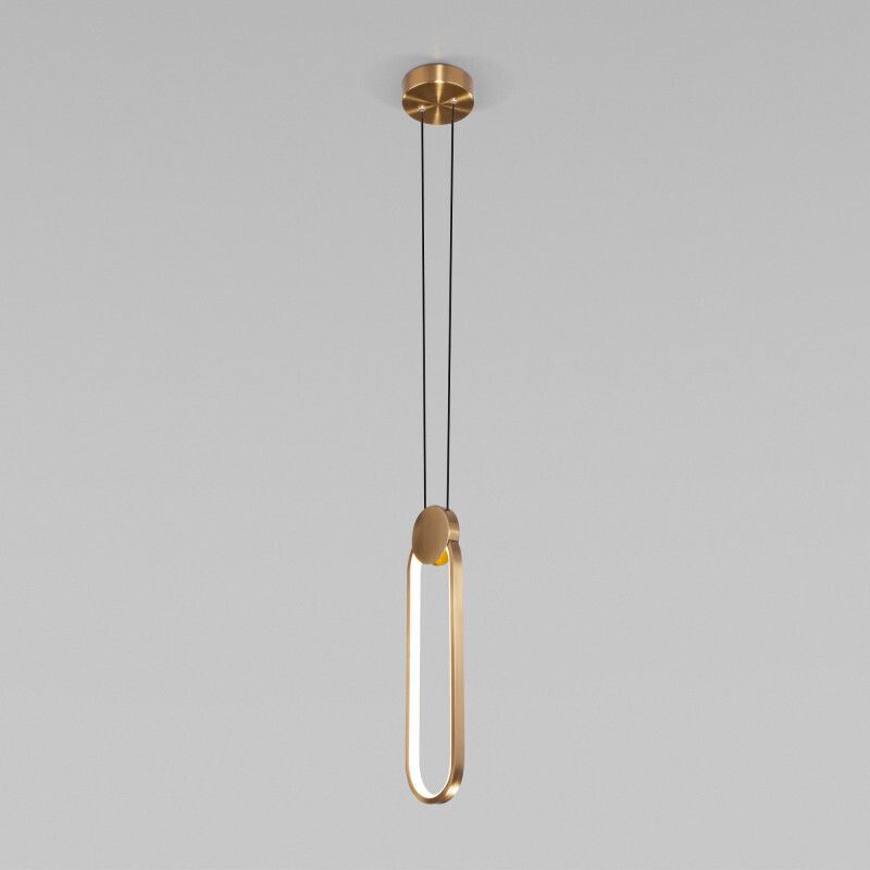 Подвесной светильник Eurosvet 50218/1 LED бронза