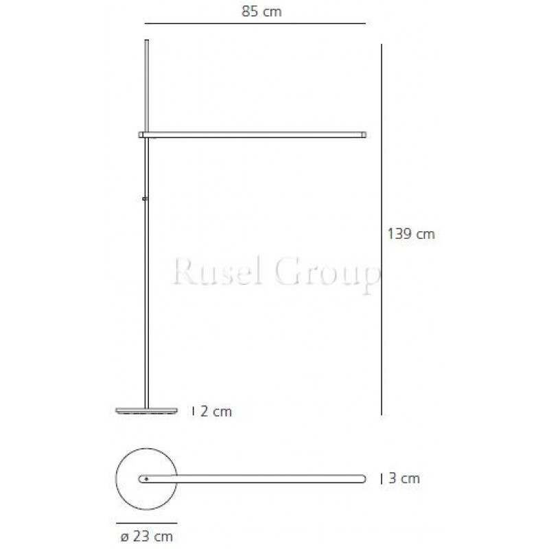 Напольный светильник Artemide TALAK LED LETTURA