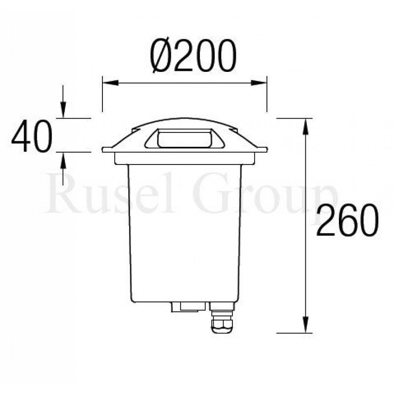 Уличный светильник Leds C4 XENA