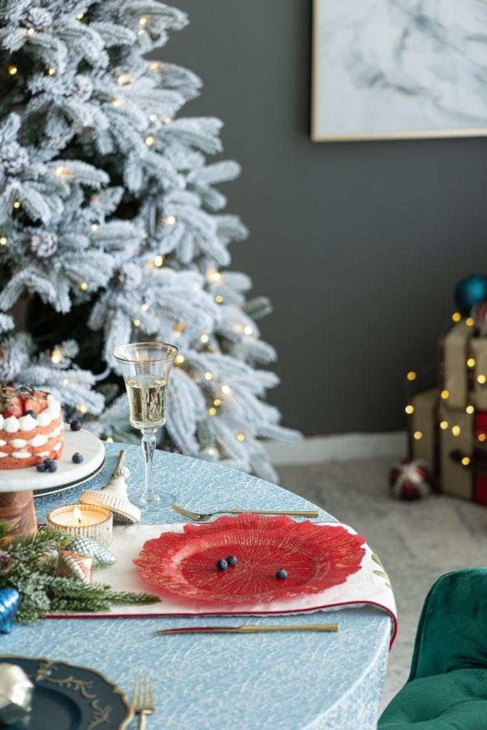 Блюдо декоративное Glasar RC130569