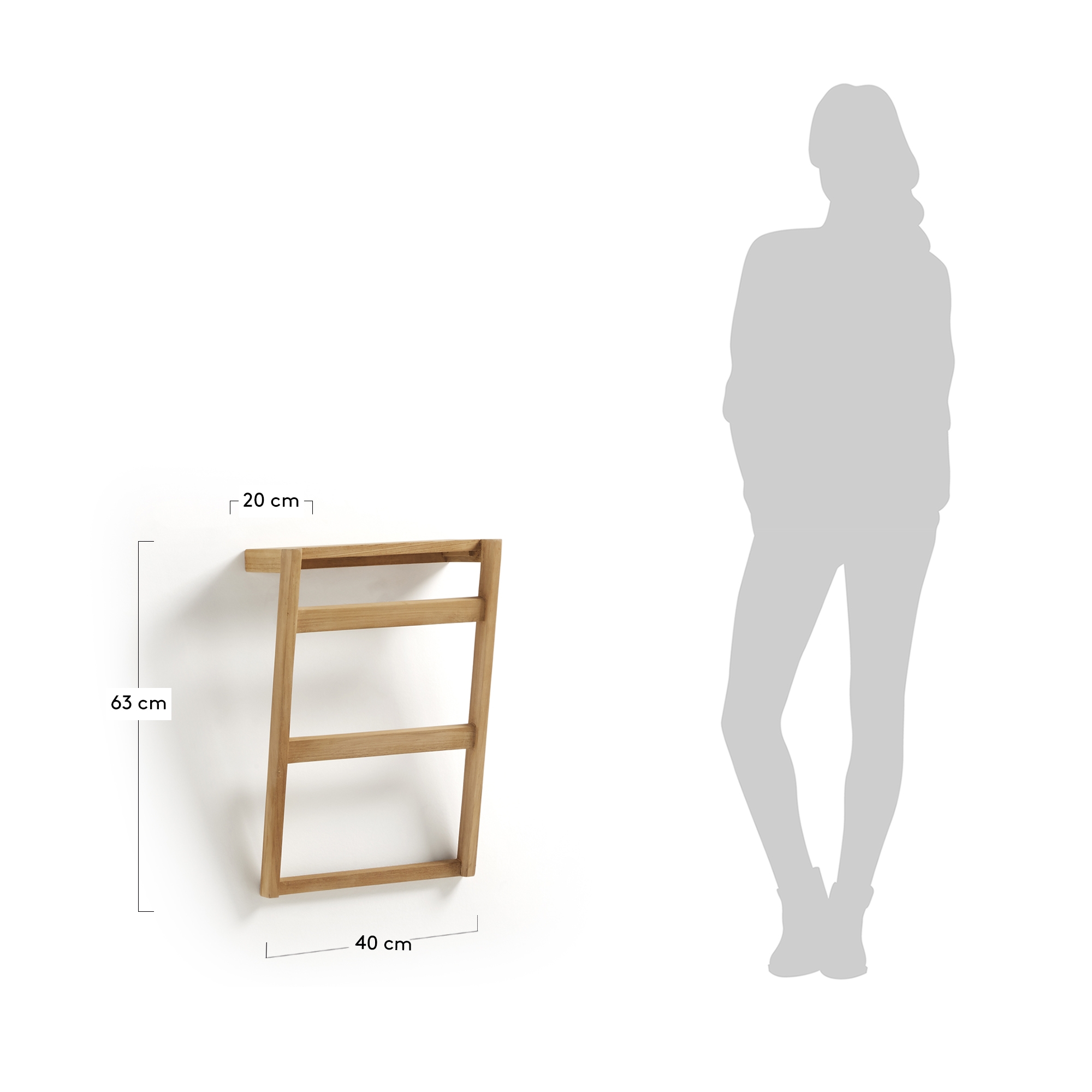 Вешалка для полотенец Kuveni 40 x 63 см La Forma (ex Julia Grup)