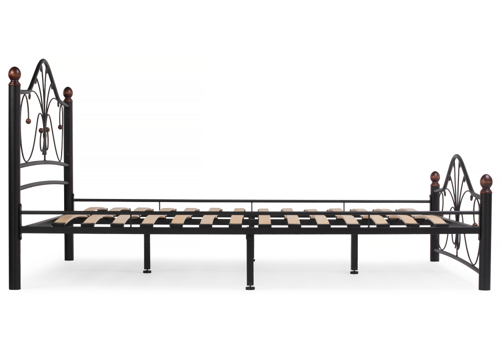 Кровать Woodville Мэри 2 160х200 черная 402982