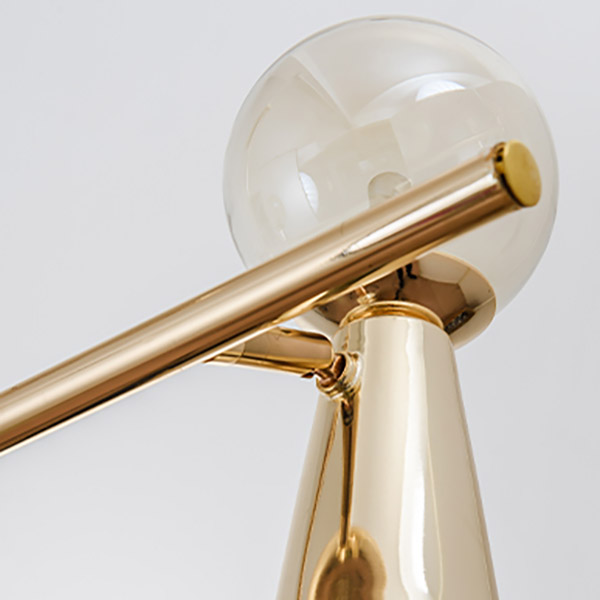 Потолочный светильник ABELINA LONG L10 Gold White by ImperiumLoft