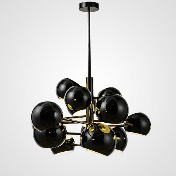 Дизайнерская люстра Kopra Burst L11 Black by ImperiumLoft