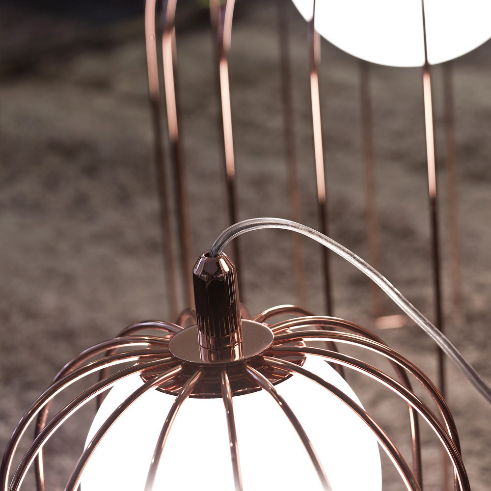 Настольная лампа Selene Illuminazione Kluvi copper 1097-025 copper