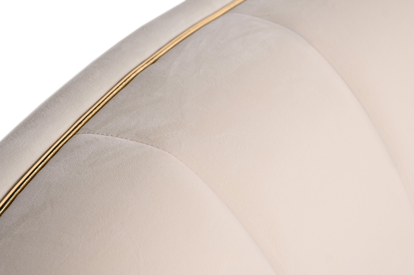 Диван двуестный велюровый бежевый Garda Decor 102AN-33821