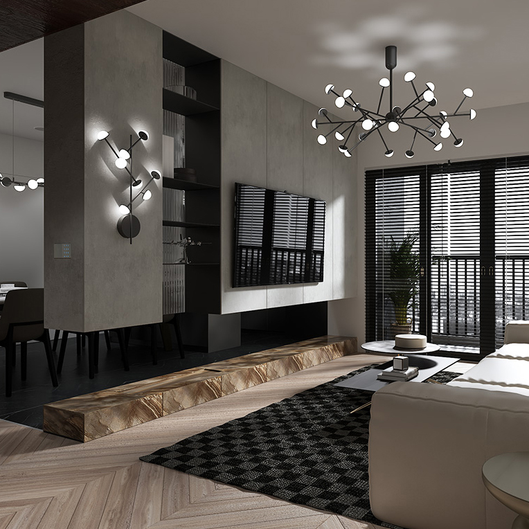 Настенный светильник HILVI WALL L48 White by ImperiumLoft