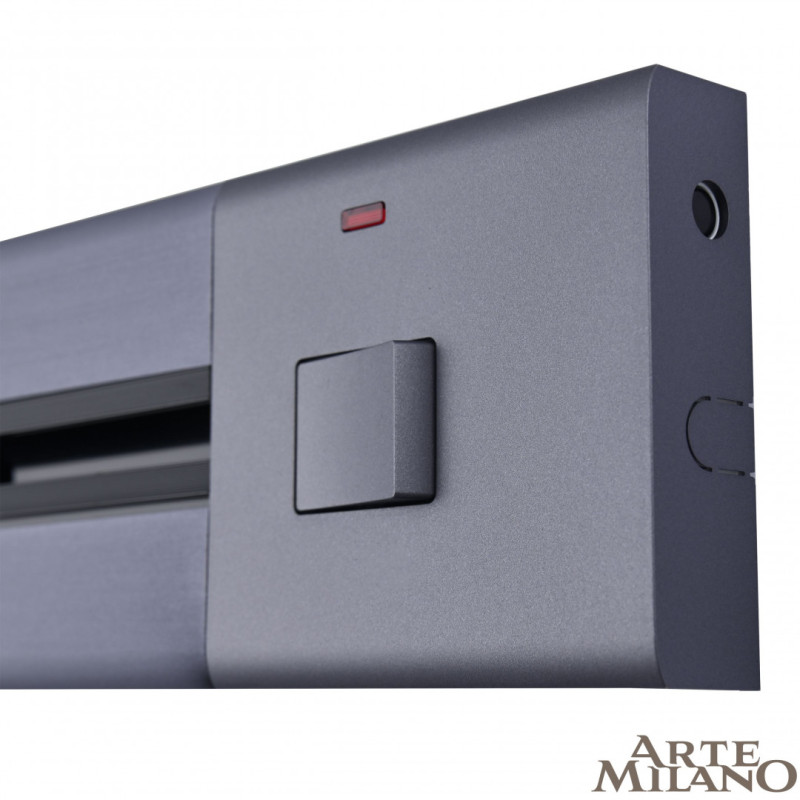 Трековая система розеток Arte Milano 385201TOB/100 Grey