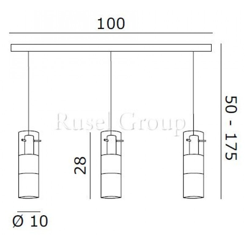 Подвесной светильник de MAJO XILO S10L