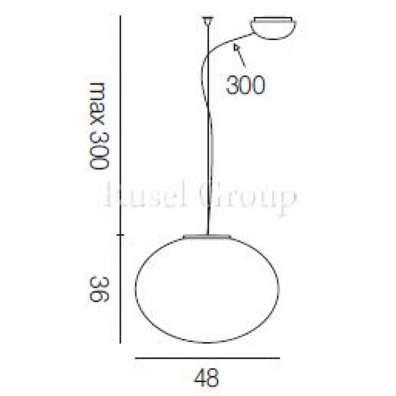 Подвесной светильник Vistosi LUCCIOLA SP G D1 IOD