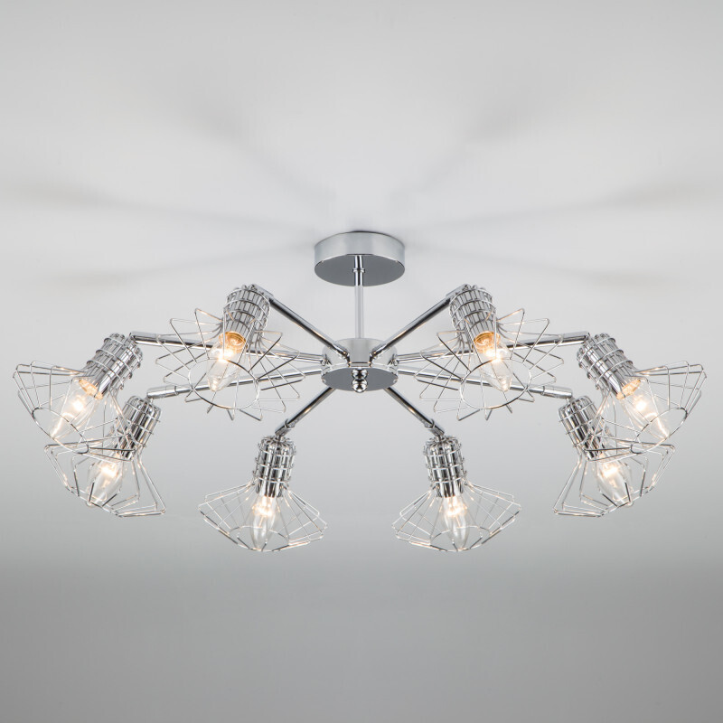 Люстра на штанге Eurosvet 70108/8 хром