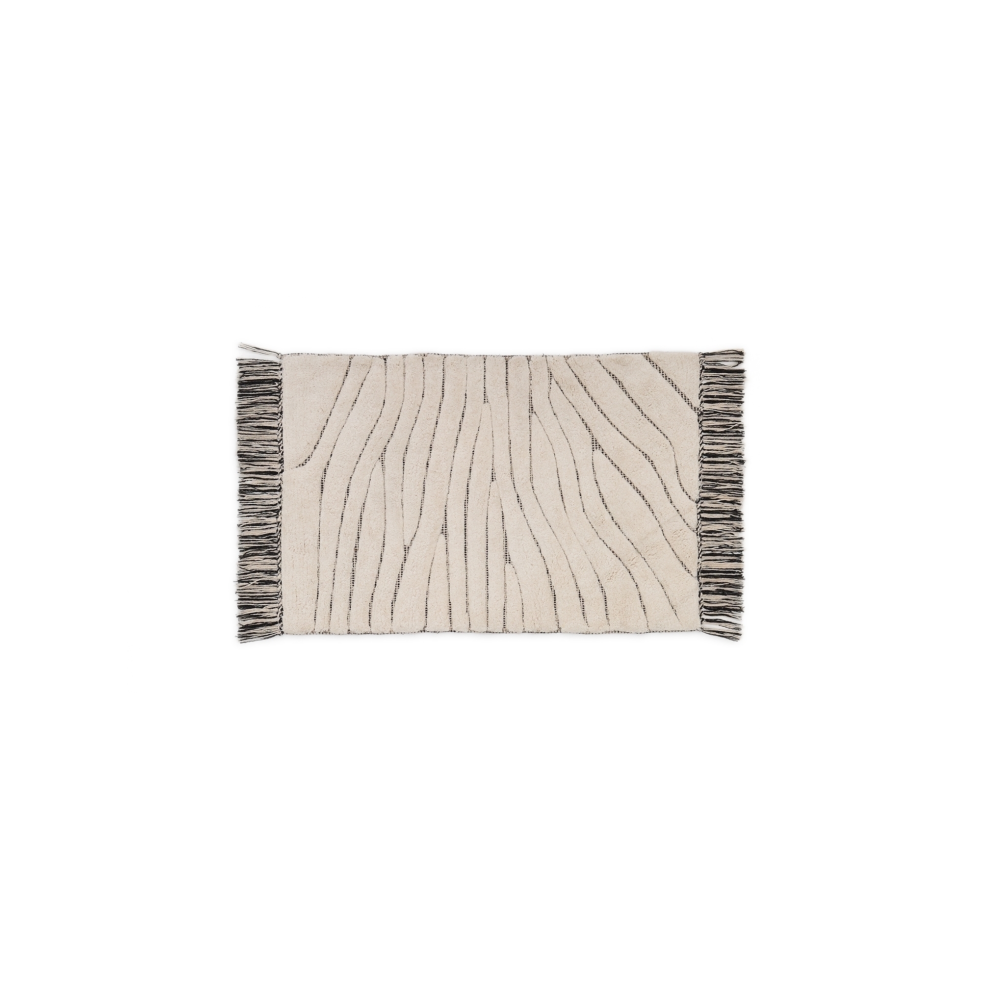 Коврик для ванной Crilda белый хлопковый 50 x 70 см La Forma (ex Julia Grup)