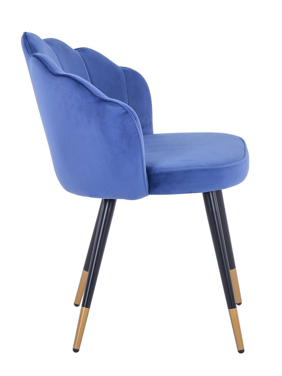 Стул Камилла велюр королевский синий Stool Group