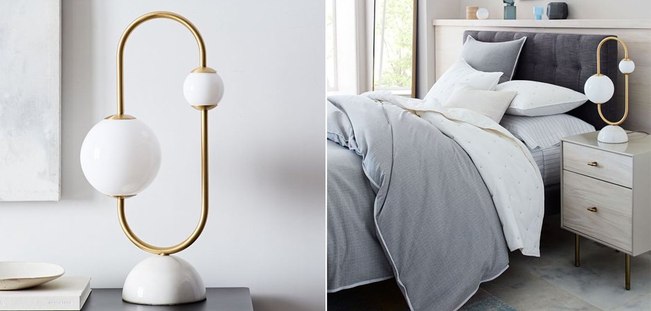 Настольная Лампа Corda Balance Table Lamp By Imperiumloft