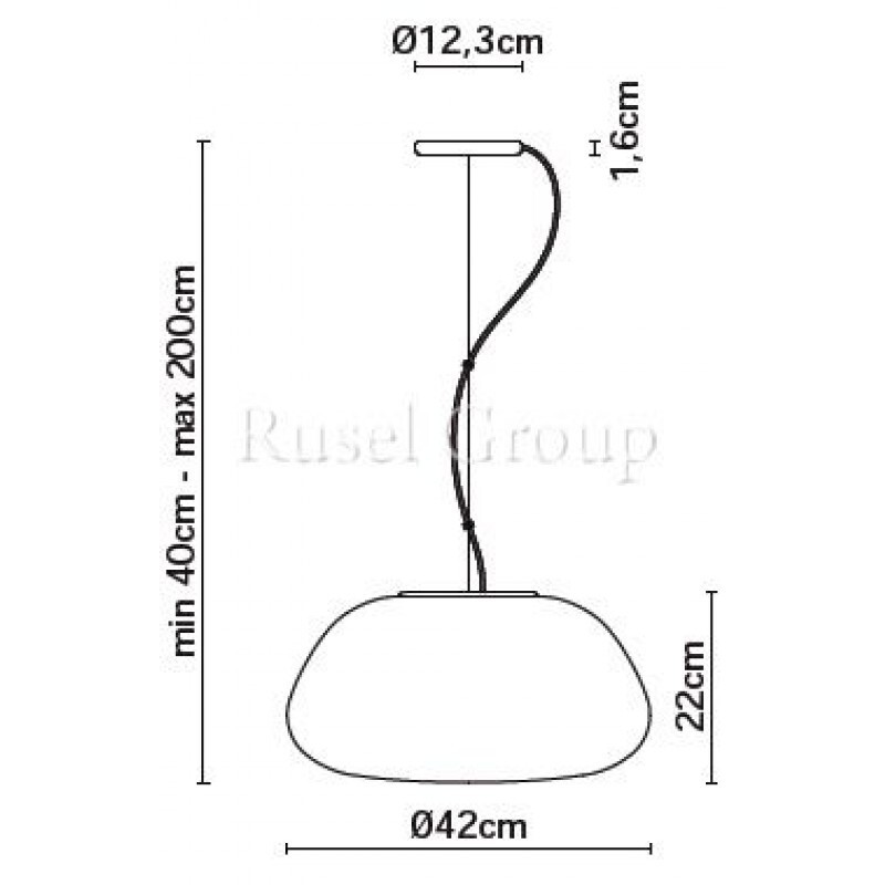 Подвесной светильник Fabbian Lumi Poga F07 A13 01