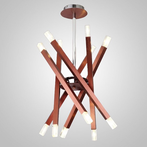 Люстра на штанге SNAP D62 Copper by ImperiumLoft