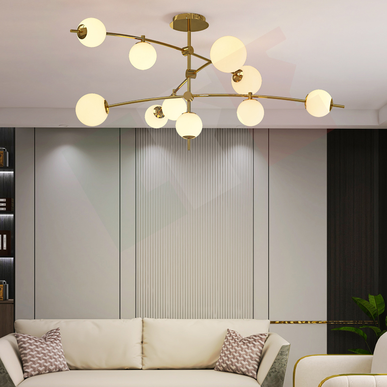 Потолочная люстра NEANDER Chrome by ImperiumLoft