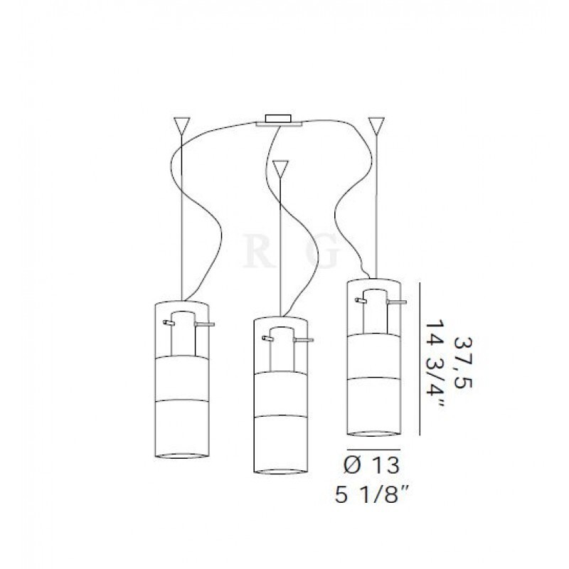 Люстра De Majo XXILO SD3