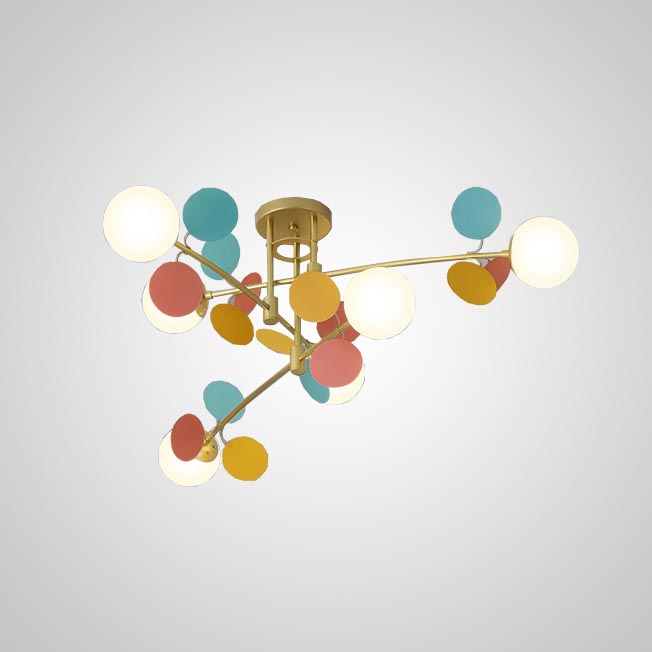 Потолочная Люстра Matisse B D120 Gold White By Imperiumloft