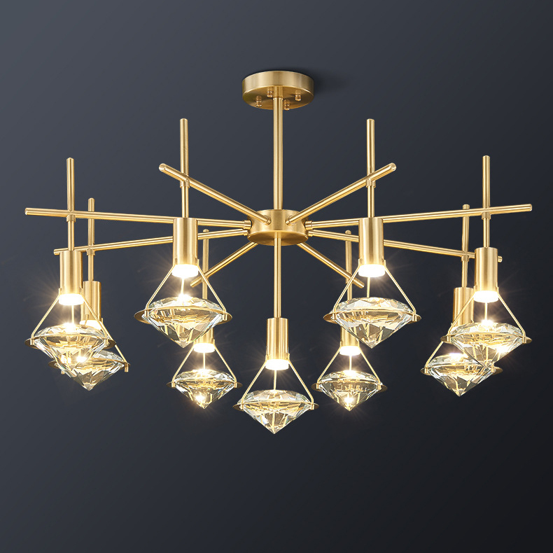 Потолочная люстра GLASGOW CH L13 by ImperiumLoft