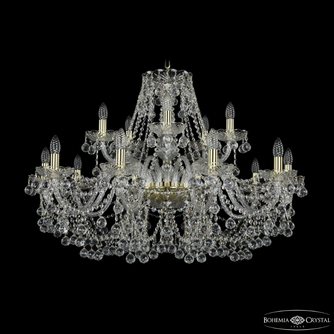 Люстра хрустальная 1409/10+5/360 G