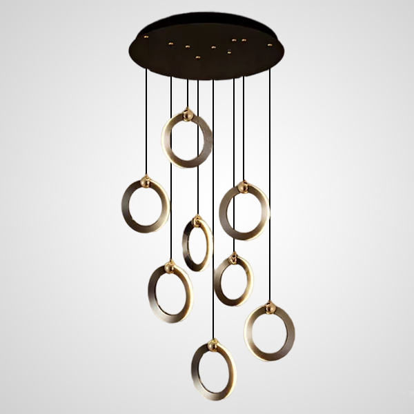 Подвесной светильник KARI L8 Brown by ImperiumLoft