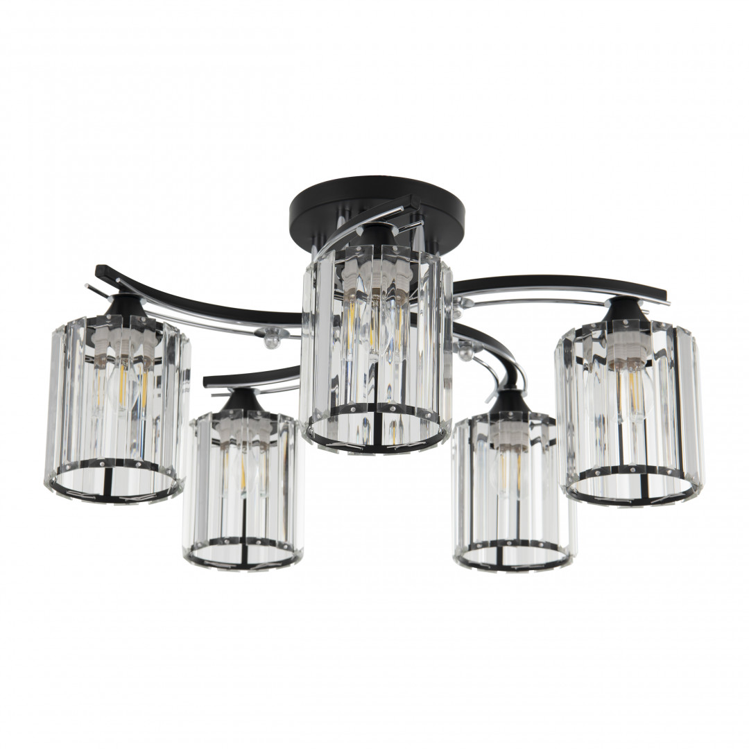 Люстра с плафонами 327103/5 BK+CR Arte Milano