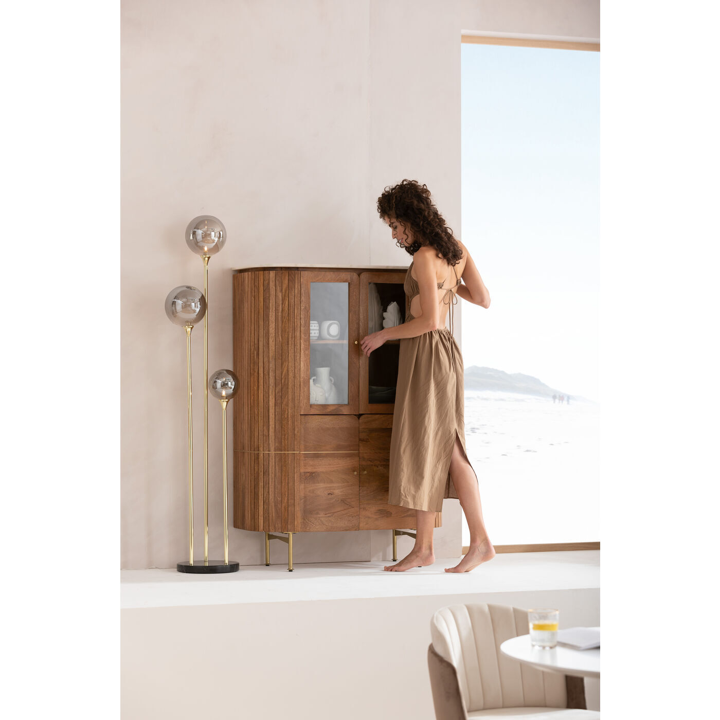 Шкаф-витрина KARE Grace 86465