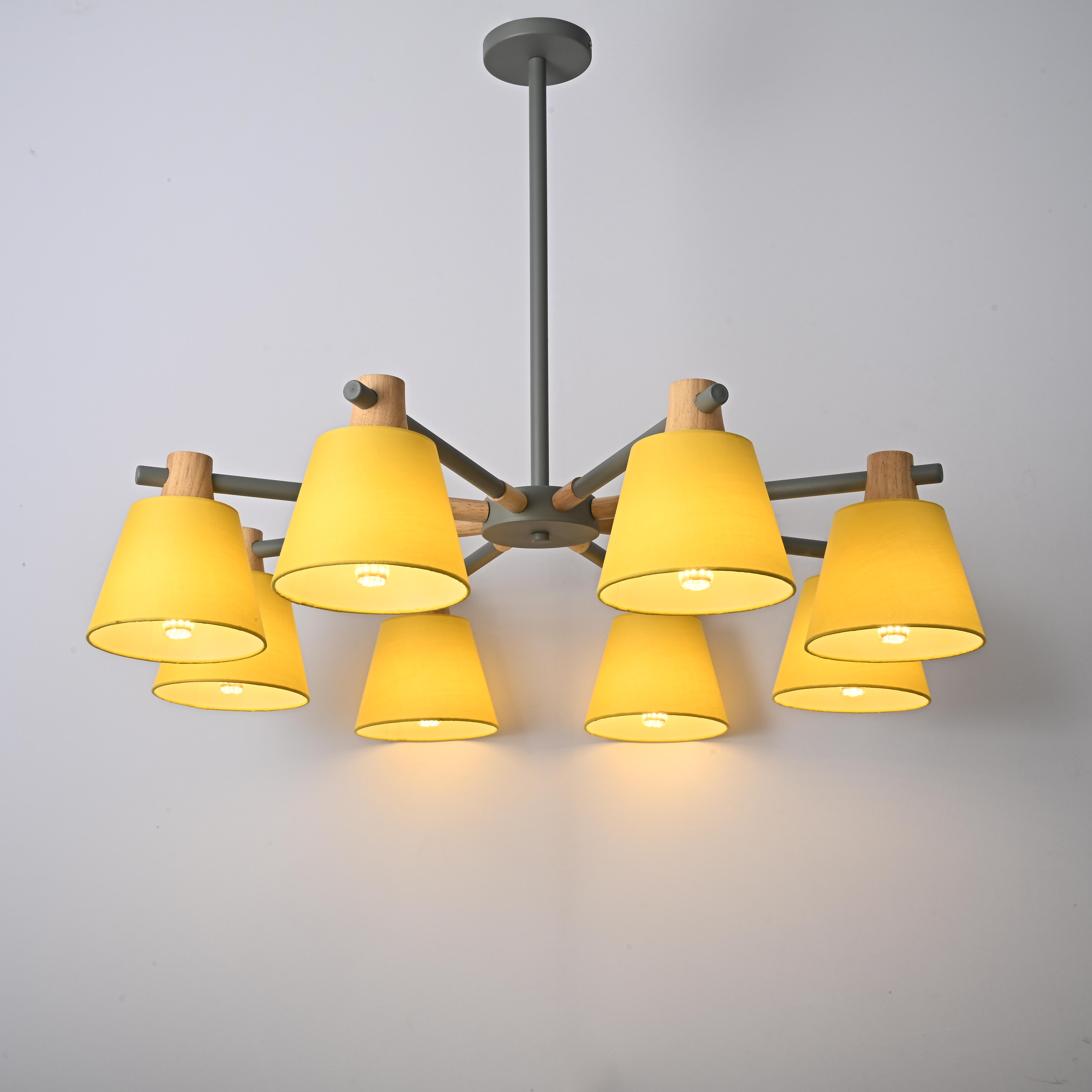 Потолочная Люстра На Штанге Natura A Yellow 8 By Imperiumloft