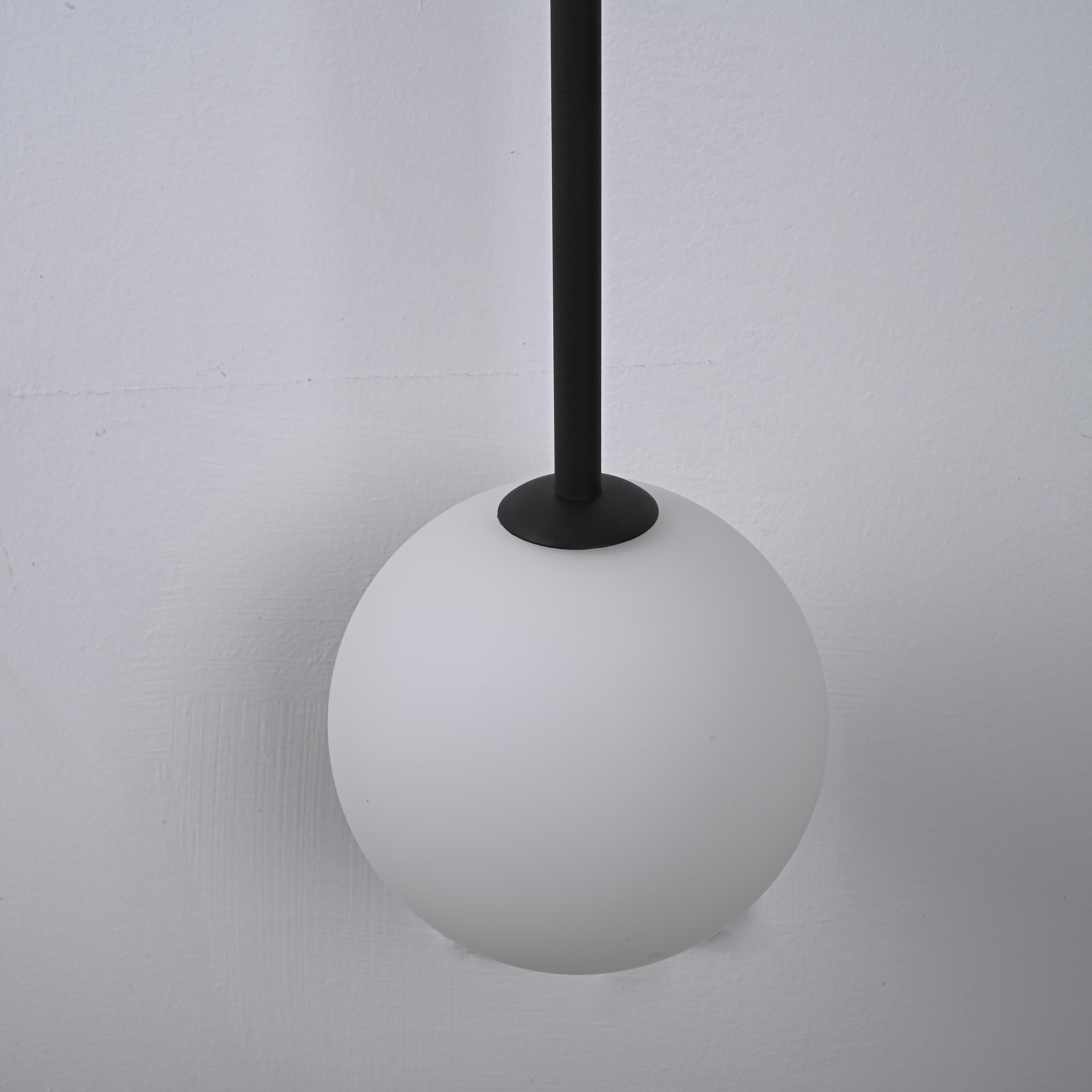 Настенный светильник LINES Ball 150 Black by ImperiumLoft