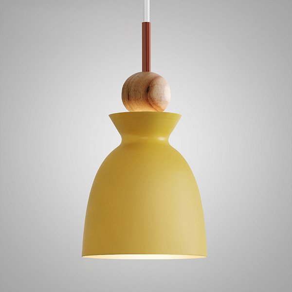 Подвесной светильник OMG2 D19 Yellow by ImperiumLoft