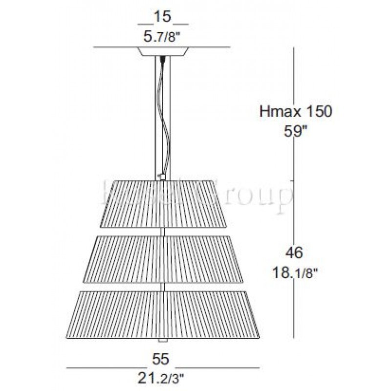 Подвесной светильник Leucos LILITH S 3 (ALT LUCIALTERNATIVE)