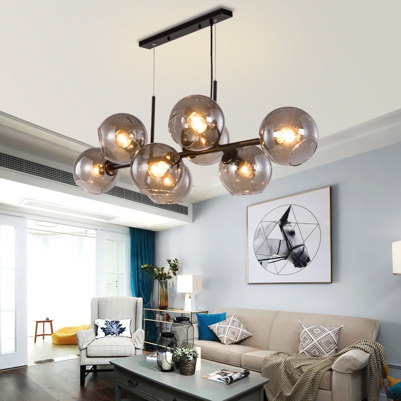 Подвесной реечный светильник DISA Transparent by ImperiumLoft