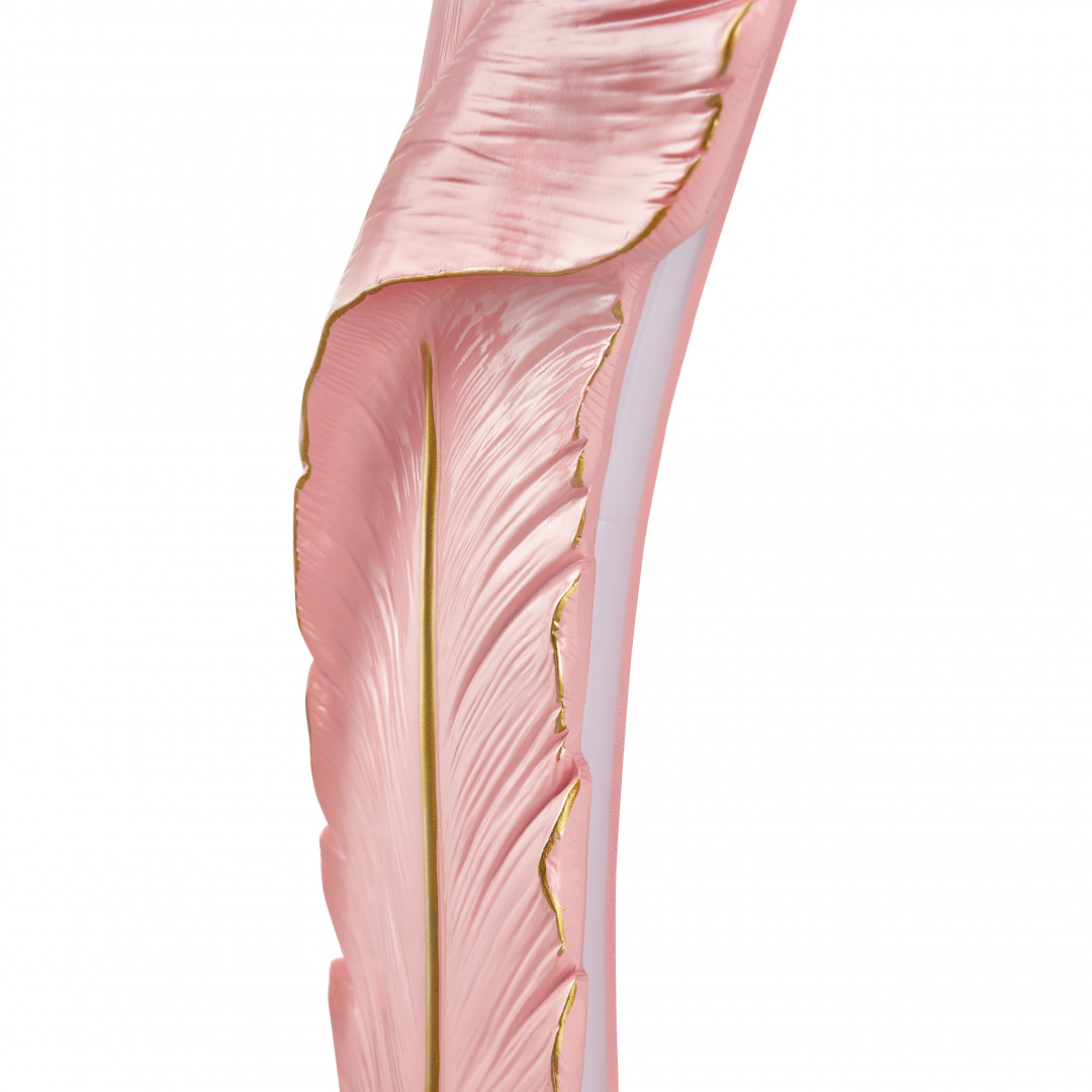 Настенный светодиодный светильник в виде пера птицы 268101/D160/H630/19W/6K Pk Arte Milano