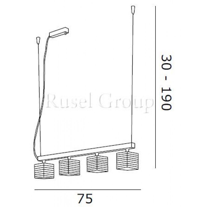 Подвесной светильник de MAJO OTTO X OTTO S4L
