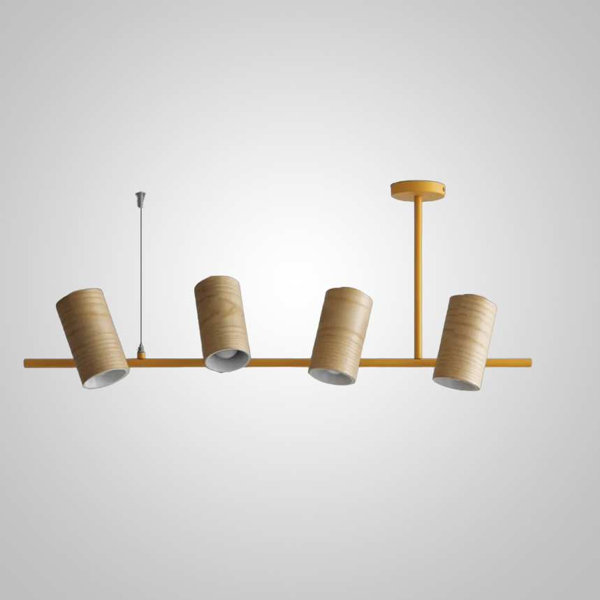 Подвесной реечный светильник BARREL B Yellow by ImperiumLoft