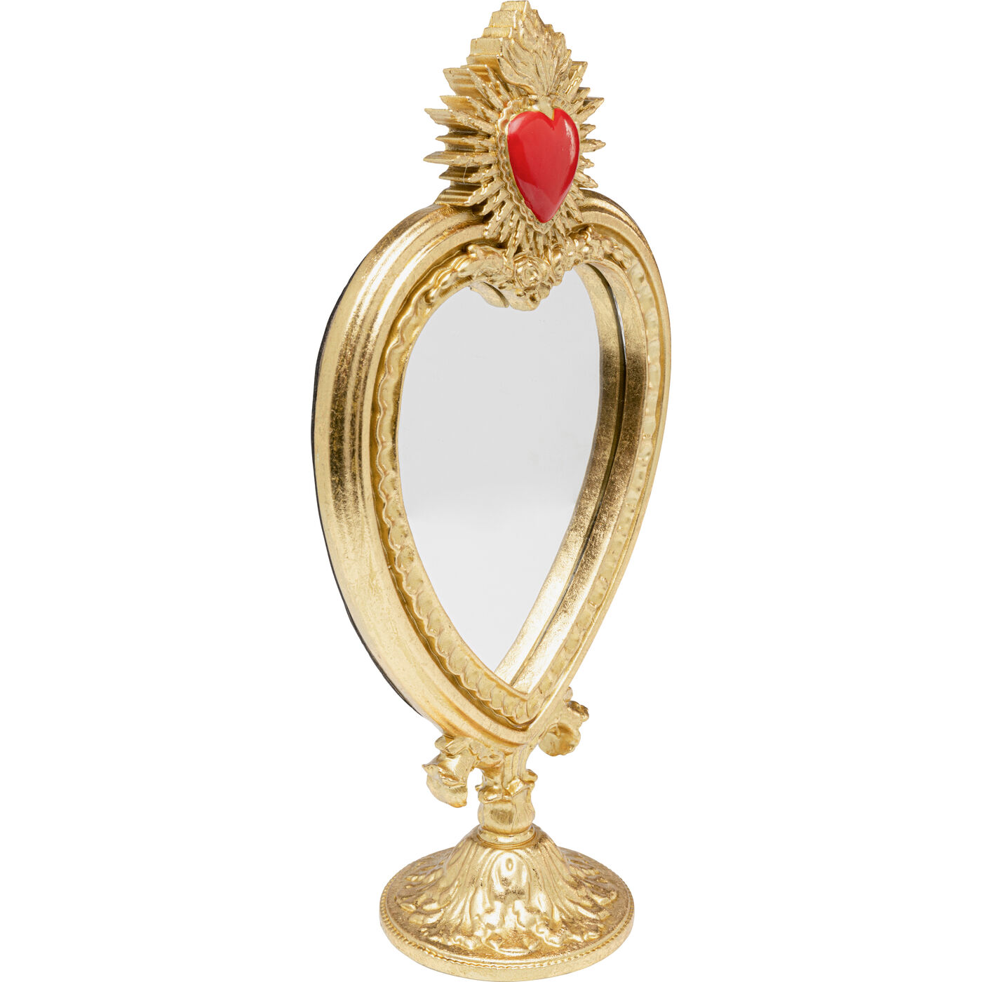 Зеркало настольное Flaming Heart 31cm KARE 70839
