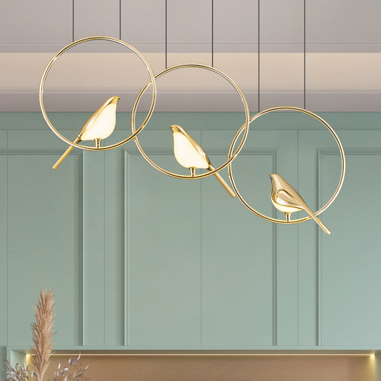 Подвесной светильник NOMI 4 gold black 3000К by ImperiumLoft