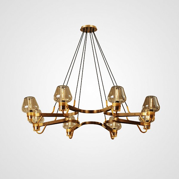 Люстра MONTALEMBERT D115 Brown by ImperiumLoft